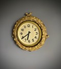 Antikk art nouveau veggklokke i Jugendstil - MIRA Swiss Made 1900 tallet thumbnail