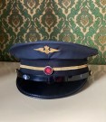 NSB uniformslue/ hatt tog jernbane stasjonspersonell 1970 tallet thumbnail