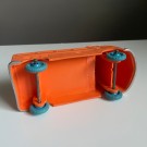 TOMTE bil oransje Volkswagen VW pickup truck vinylgummi modellbil nr 756 1:30 - Lærdal Stavanger Norway 1960/ 70 tallet thumbnail