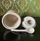 Påskedekor sukkerskål krukke med lokk høne Miljögården design thumbnail