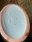 Stor vintage turkis gullpatinert krukke/ vase/ urne i keramikk 504-30 Scheurich Keramik West Germany Tyskland thumbnail