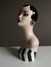 Mrs Charleston byste Art Deco kitschy look/ design - Italia 1990 tallet thumbnail