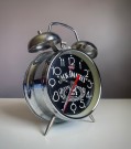 Jack Daniels old no 7 whisky - mekanisk alarm/ vekkerklokke  thumbnail