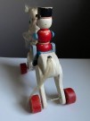 Ridende soldat på hest - treleker/ figur thumbnail