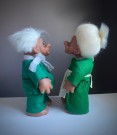 XL kjempe stort bestemor DAM lykketroll - Thomas Dam Made in Denmark 1977 thumbnail