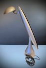 HERON HAL sølv metallik skrivebordslampe bordlampe -  Isao Hosoe LUXO Norge thumbnail