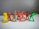 Indianer og Cowboy HK samlefigurer i plast - 1950/ 60 tallet thumbnail