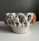 Vintage glasert potteskjuler i keramikk - Italia 1970 tallet thumbnail