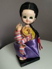 Big eye doll Kawaii dukke - Korea 1960 tallet thumbnail