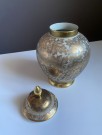 Posh luksuriøs vase/ krukke i porselen med gull dekor/ mønster - Johann Seltmann Vohenstrauss Bavaria Germany1787 (41)  thumbnail
