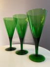 Flaskegrønt stettglass - Holmegaard, Danmark thumbnail