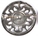 Norsk sølvbrosje 5,5 cm thumbnail