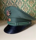 Tysk politi uniformslue/ hatt  str 57 1980/ 90-tallet thumbnail