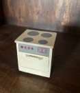 Lundby dukkehus tilbehør 1:18 komfyr steikeovn 1950/60-tallet thumbnail