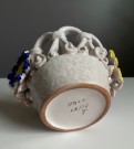 Vintage glasert potteskjuler i keramikk - Italia 1970 tallet thumbnail