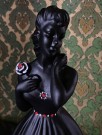 Gone with the wind Scarlett O Hara vakker damefigur/ skulptur I malt gips - 1950/ 60 tallet thumbnail