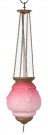 Antikk rosa måneskinn  lampe, 1890-tallet thumbnail