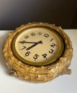 Antikk art nouveau veggklokke i Jugendstil - MIRA Swiss Made 1900 tallet thumbnail