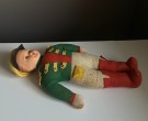 Stor majorette / soldat/ uniformert tøy/ stoff dukke med formstøpt hode thumbnail