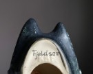 Glasert steingods/ keramikkfigur fugl Fossekall - Kåre Berven Fjeldsaa Stavanger Flint/ Figgjo Norge 1950/ 60 tallet thumbnail