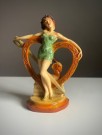 Rockabilly/ pin up saltstein figur/ skulptur - F. RUGGERI Italia 1960 tallet thumbnail