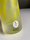 Swirl bud vase i gult matt/ frosted kunstglass - Lena Engman Sea Glasbruk KOSTA Sweden thumbnail