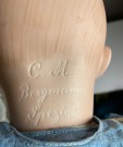 Spezial antikk dukke bisquit porselen H40 cm - C.M. BERGMANN Tyskland 1918 thumbnail