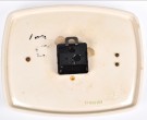 Sommergul kjøkkenklokke/ veggur/ veggklokke - Junghans Germany Tyskland 1950/ 60 tallet thumbnail