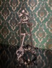 Rokokko staffeli/ stativ/ holder i messing thumbnail