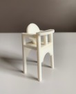 Lundby dukkehus møbler tilbehør 1:18 - hvit babystol i plast (60.5048) 2000 tallet thumbnail