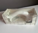 PERISKOP ubrukt hvit knagg/ krok - IKEA 1980 tallet thumbnail