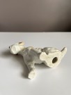 Terrier hundefigur/ skulptur i glasert steingods/ porselen (Foreign 7775) - 1950/ 60 tallet thumbnail