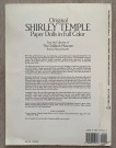 Original Shirley Temple Paper Dolls ubrukt papirdukker The Children's Museum Boston reprint 1988 thumbnail