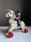 Ridende soldat på hest - treleker/ figur thumbnail