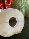 JUL nissestake gnom lysestaker i håndmalt steingods - 1950/60 tallet thumbnail