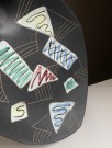 Stort, signert og nummert kunstfat i keramikk - BC Ceramics British Colombia Canada 1950/ 60 tallet thumbnail