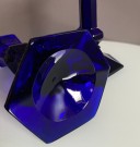 Kobolt blå - lysestaker i glass thumbnail