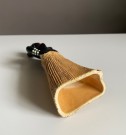 Eksotisk kitsch afro figur i glasert keramikk/ terrakotta - 1950/ 60 tallet thumbnail
