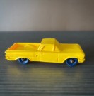 TOMTE bil gul Chevrolet pick up modell 750/ 14 - Lærdal Stavanger Norge Norway 1960 tallet thumbnail