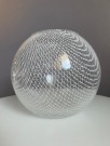 Merletto glass skål/ bolle - Harrachov Czech, Tsjekkia 1950 tallet thumbnail