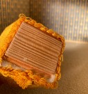 Lundby dukkehus møbel tilbehør 1:18- Salong velur lenestol (9545) 1983 thumbnail