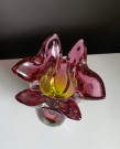 Bohemian vase i kunstglass - Tsjekkia 1960/70 tallet thumbnail