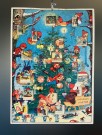 Nissens Juletre julekalender uten kalenderleker - TOMTE Lærdal Stavanger 1954 thumbnail