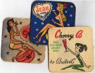 Cocktail/ bordbrikker - 1950 tallet thumbnail