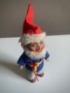 Julepynt/ kitsch dekor nisse/ gnom/ dverg plastfigur - 1950/ 60 tallet Tyskland  thumbnail