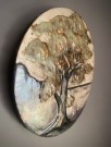 Veggrelieff vegghengt platte i keramikk - Rudolf Schardt Ruscha Keramikk West Germany 1960/ 70 tallet thumbnail