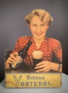 SCHOUS VØRTERØL - bordskilt i papp thumbnail