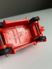 TOMTE bil rød Leyland Tipper lastebil modell no 750/ 26 - Lærdal Stavanger Norway 1970 tallet thumbnail