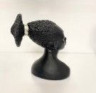 Signert Gino Manca kvinnebyste gipsfigur/ skulptur - Sverige 1960 tallet thumbnail