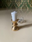 Lisa of Denmark dukkehus møbler tilbehør 1:18 - Lysestake/ bordlampe (5316)1970 tallet thumbnail